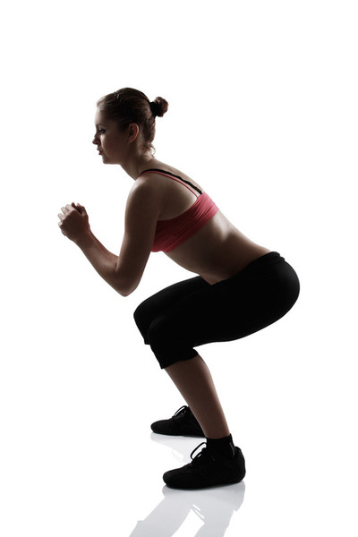 Приседания на бедра и ягодицы